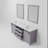 Marsyas 80 in W x 22 in D Double Bath Vanity and 30 in Mirrors-113388993-113388994