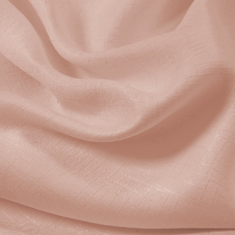 Paire de rideaux occultant avec œillets Lynx, L 52 po x L 84 po, Rose