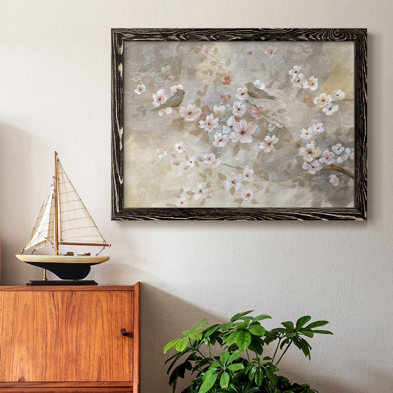 «Early Spring», reproduction sur toile, H 14 po x l 20 po x P 1,5 po, Noir
