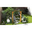 63" W x 28.25" D Wood Arbour
