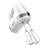 Cuisinart White 5 settings Hand Mixer