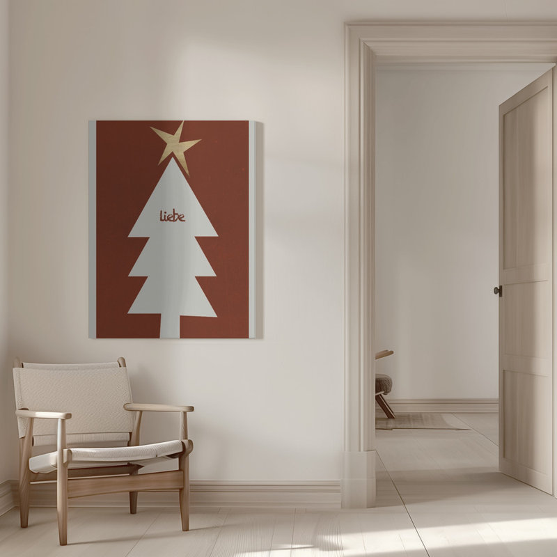 "Oh Silent Night (vers.2)", art mural sur toile tendue, H 40 po x l 30 po