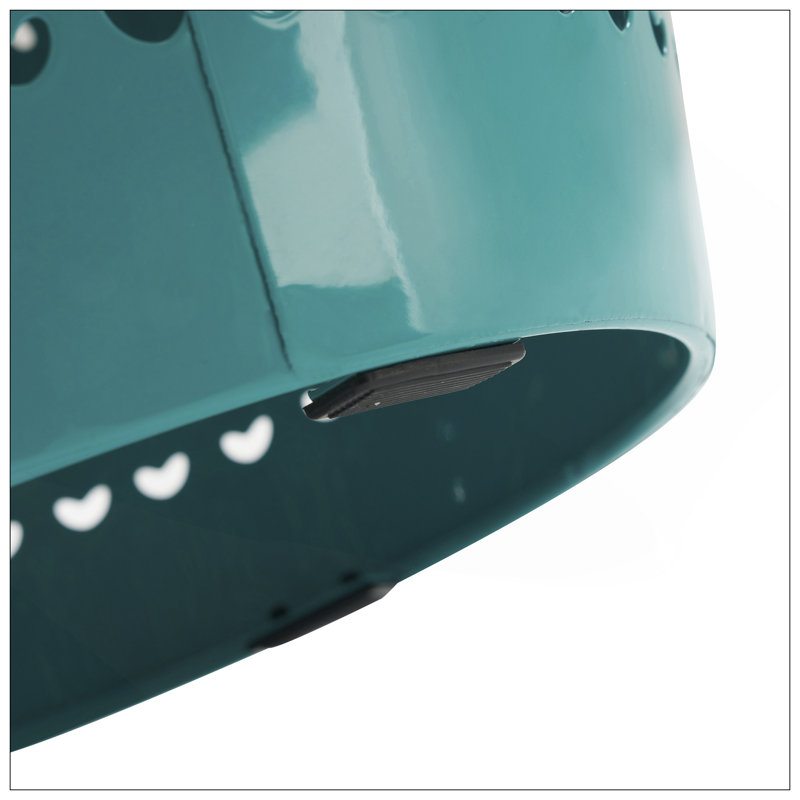 RUBY 12" SIDE TABLE - TEAL, Teal