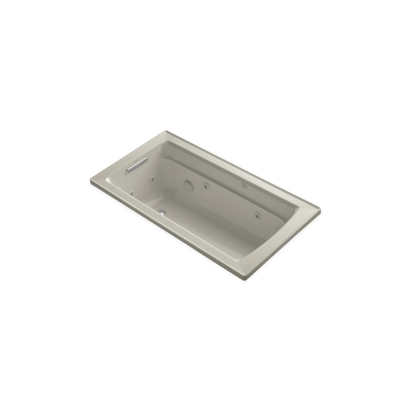 Archer 60" x 32" Drop-in Whirlpool, Sandbar