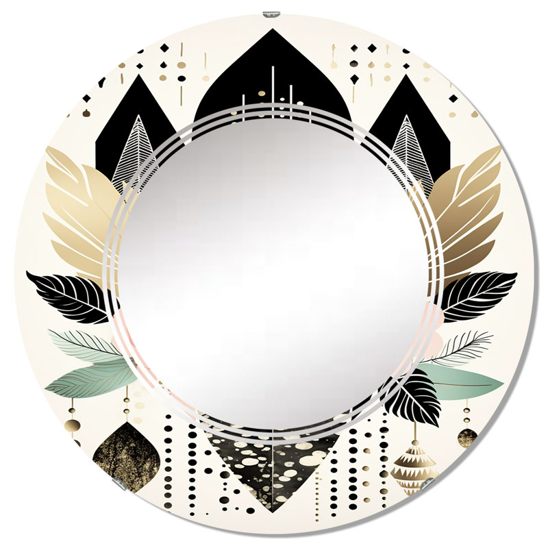 Sugarvale Circle Wall Mirror, 32" x 32"