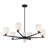 1-Light Pendant in Matte Black-128103494