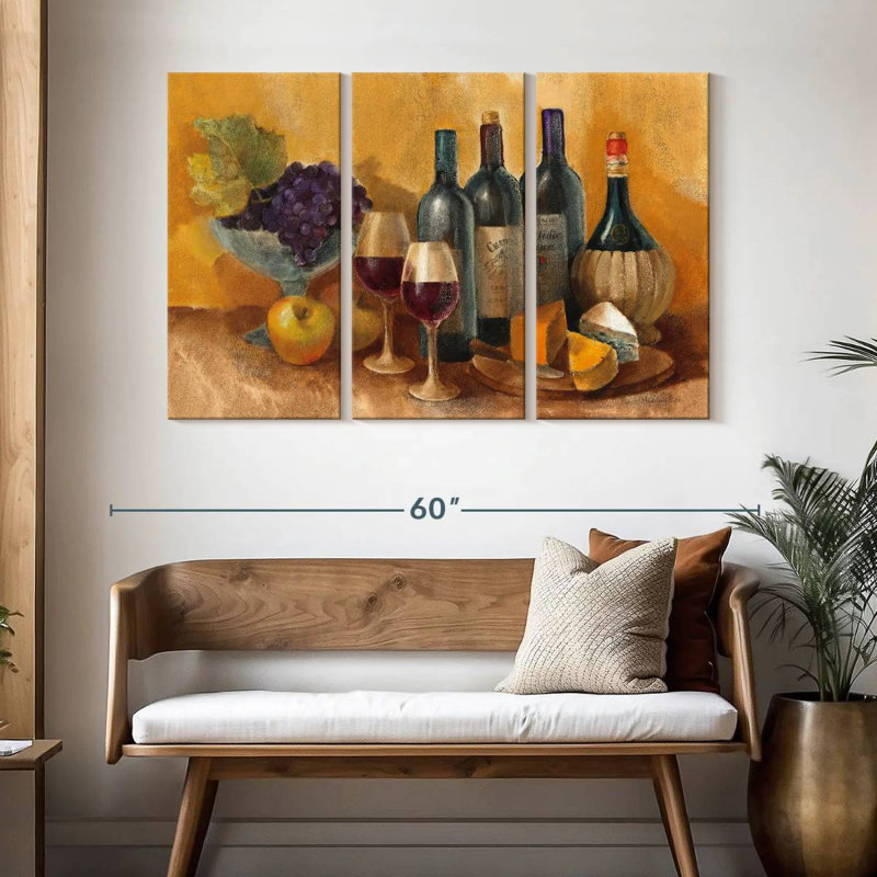 Yarlin Wine And Fruit I, 32" H x 50" W