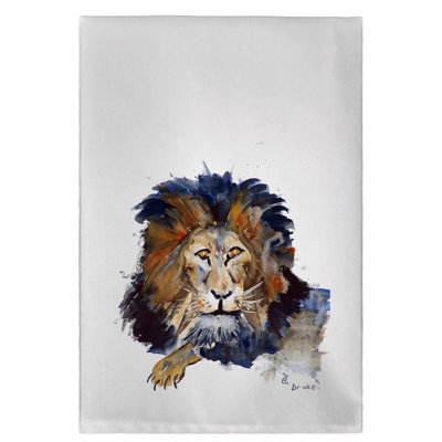 Serviette à main Lion