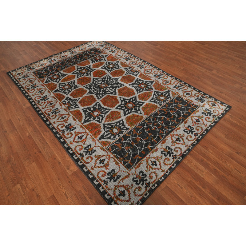 Tapis de salon vieilli 5 x 8