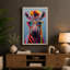 Neon Zebra Pop Art - Print-136705390-136705392