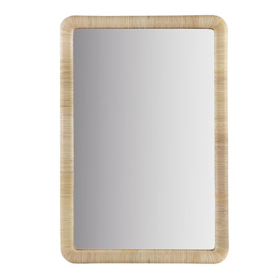 Rectangle Wall Mirror Natural See Below