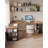 All-Solid-Wood L-Shaped Desk with Bookcase-114324178