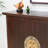 New Chinese Style Shoe Cabinet 20 Pair Solid Wood Shoe Storage Cabinet
