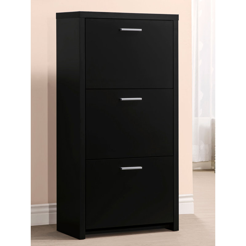 12 Pair Flip Down Shoe Storage