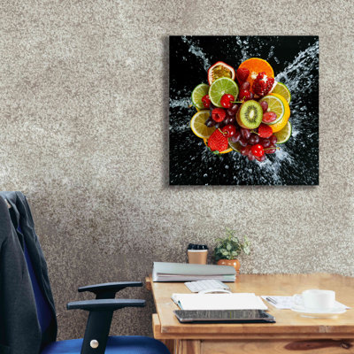 «Fruit Splash III», art mural sur toile