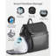 Breast Pump Backpack, Breast Feeding Bag with Ice Pack, Fits for S1/S2, Pumping Accessories & Breastmilk Storage, Portable Pump Carrying Case for Work, Travel and Family Use, Black