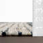 Diora Denim Bohemian Striped Rug-1918872246
