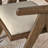 Dolton Upholstered Solid Wood Arm Chair