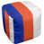 Bleu / Orange / Blanc