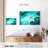 Avery Abstract Aquamarine Luxury
