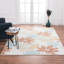 Tapis décoratif d’intérieur/extérieur à motif floral en brique Anibal-1814621691