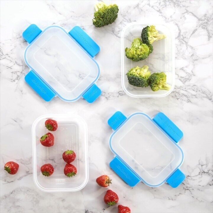 Food Storage Container, Blue
