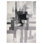 Tapis crème / noir / gris à motif abstrait Doucette