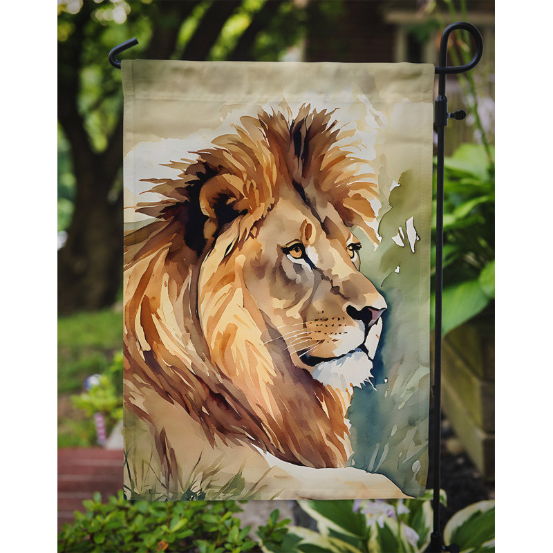 Drapeau du jardin du lion