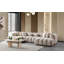 Chaise longue Lissa Sand Boucle-700579165