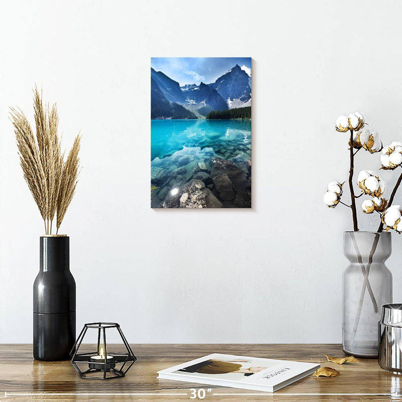 Alvord Moraine Lake Beauty, H 12 po x l 8 po