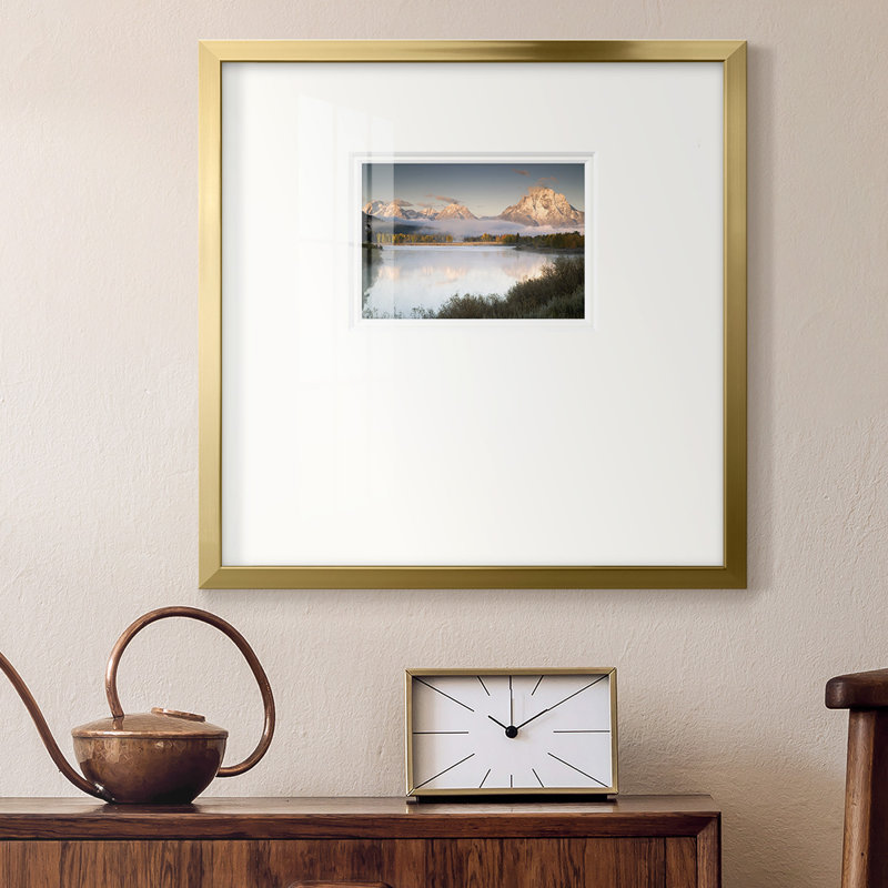 Cayenna Snake River Fog, impression sur papier, H 17 po x l 17 po x P 1,25 po