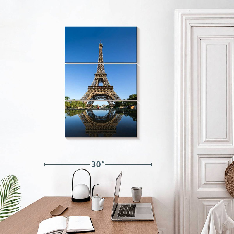 Nicci Historic Eiffel Tower, 32" H x 20" W