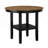 5PCS Counter Height Dining Set, Wooden Round Table With Storage And 4 Counter Height Chairs