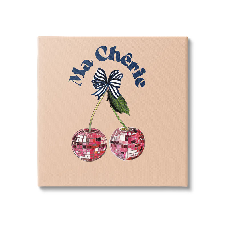 «Ma Cherie French Expression» par Amelia Noyes, H 36 po x l 36 po
