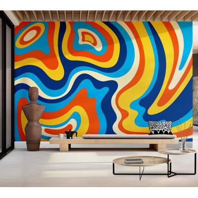 Premium Wallpaper Wall Mural - Abstract Swirls