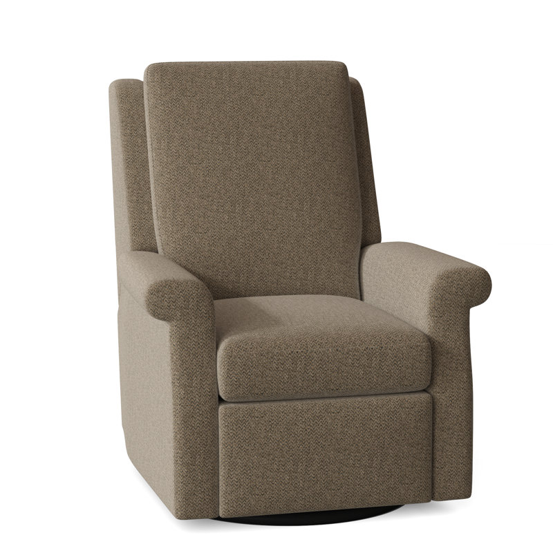 Greek 32.5" Wide Standard Recliner, Manual, 9508 Hazelnut, Swivel Glider