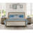 Scarlett 25'' Tall 1 - Drawer Nightstand in White&Brown-140121014