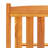 Filippo 79.6" Long Acacia Double Chaise with Cushions-1693555003
