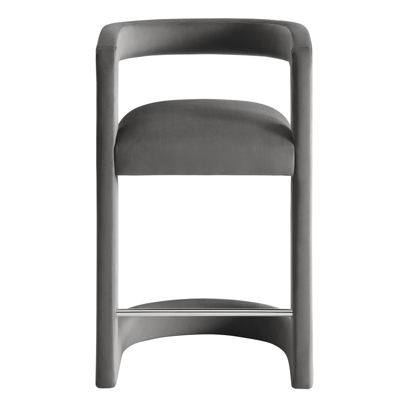Tabouret Winslow Performance, Gris tempête, Tabouret de comptoir (siège d'une hauteur de 27 p