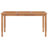 Soldonia Wood Patio Dining Set with Rectangular Table-1476704208