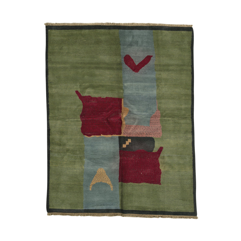 Hand-Knotted High-Quality Area Rug