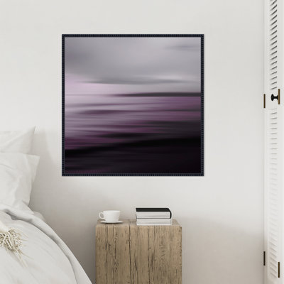 «Mystic Twilight Waves» par Lena Weisbek, reproduction d'art sur toile encadrée