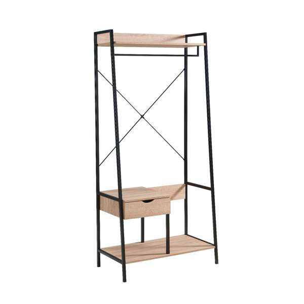 Everly Quinn Yolette 32.75'' Clothing Rack | Wayfair