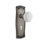 Prairie Plate with Decorative Keyhole and Waldorf White Milk Knob