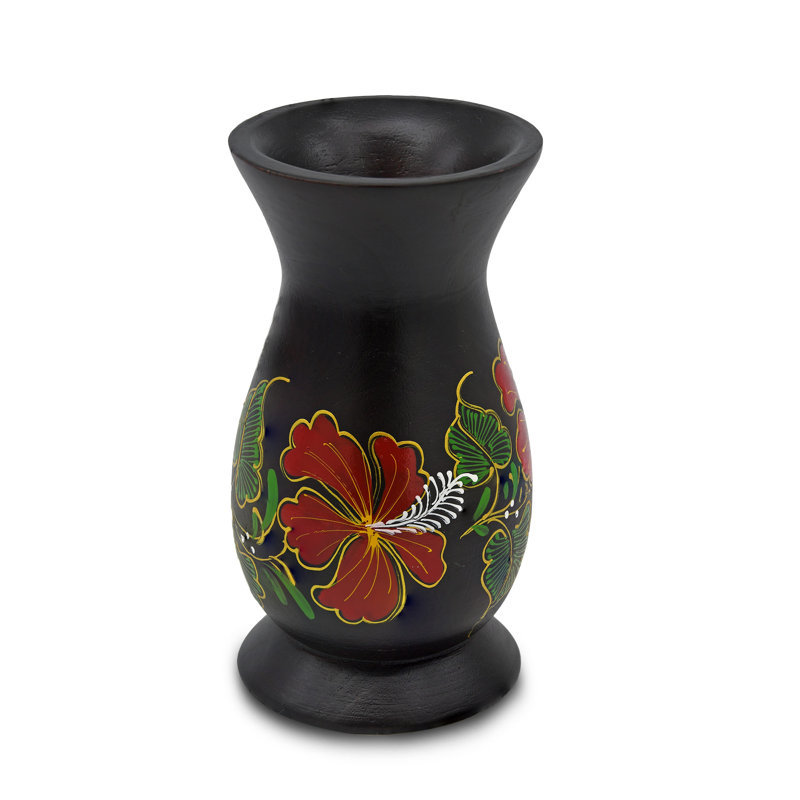 Quendarious Wood Table Vase