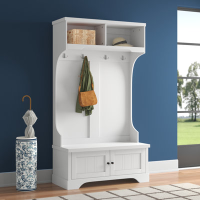 Angelos Hall Tree 18.5'' Wide with Bench