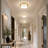 12 Inch 2-Light Modern Flush Mount Ceiling Light With Frosted Glass-530083293-530083295