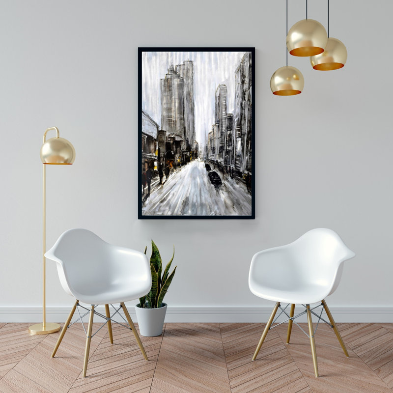 " Gray Gloomy Street "