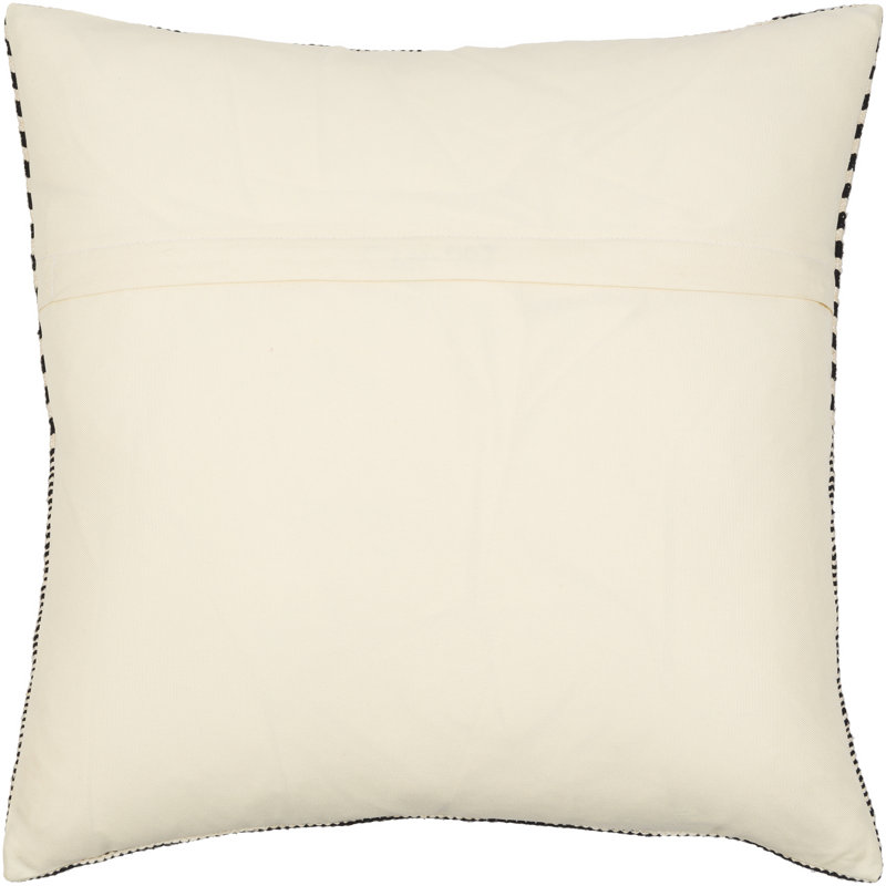 Rhoda Striped Cotton Throw Pillow, Polyester/Polyfill