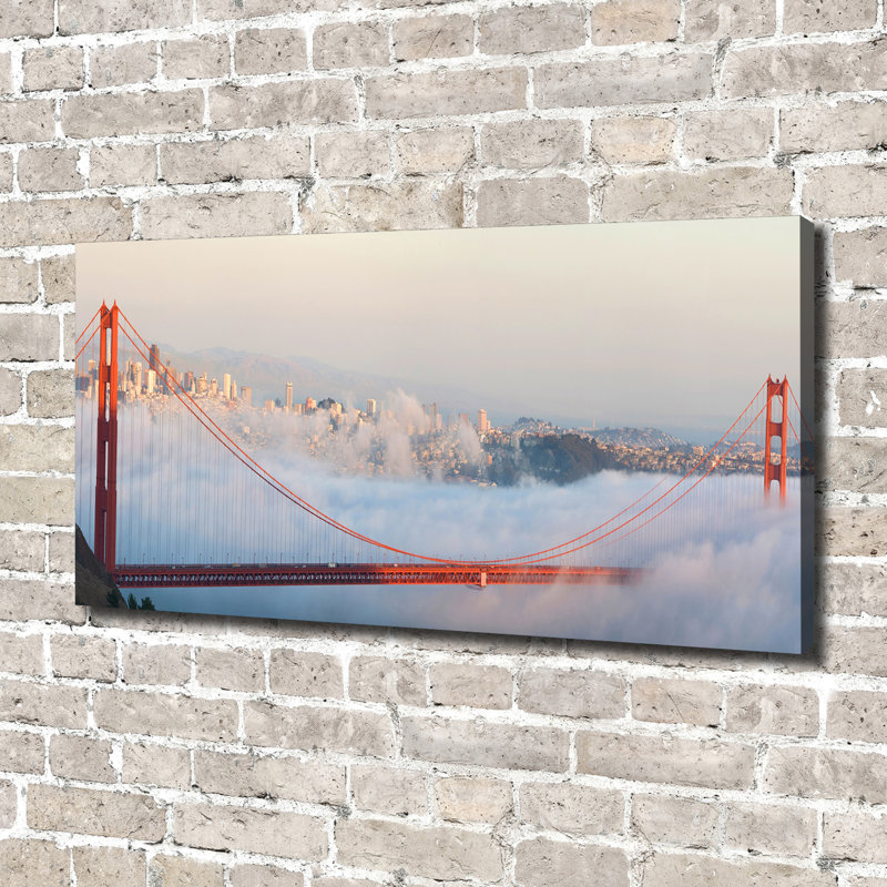 San Francisco Bridge - Wrapped Canvas Print